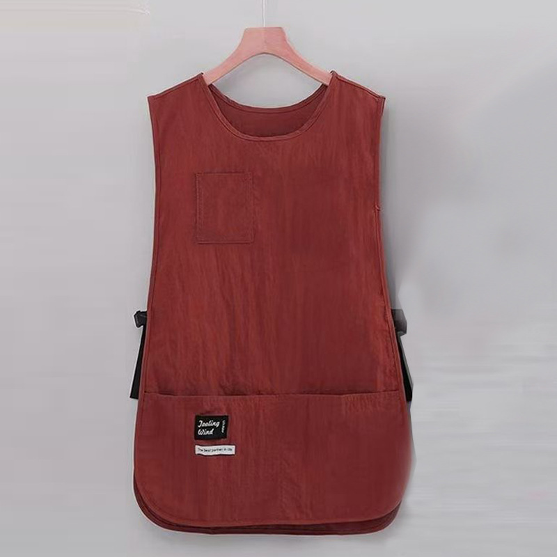 Home Cooking Restaurants - Waterdichte schort vest lange keuken werkkleding
