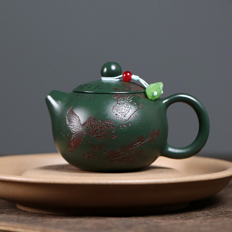 Tagine Clay Pot - Chinese Yixing Paarse Klei Theepot Handgemaakte