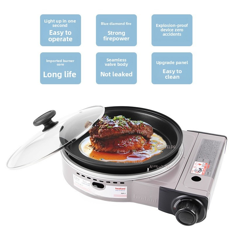 Draagbare winddichte gasfornui - Home Cooking Gas recensie en prijs