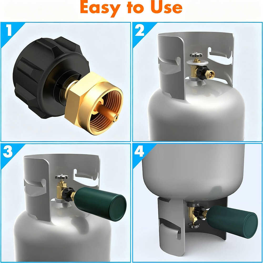 1 st Propaan Refill Adapter vo - Home Cooking Gas recensie en prijs