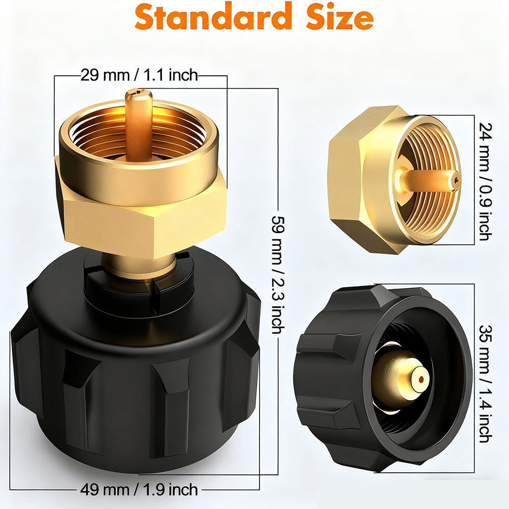 1 st Propaan Refill Adapter vo - Home Cooking Gas recensie en prijs