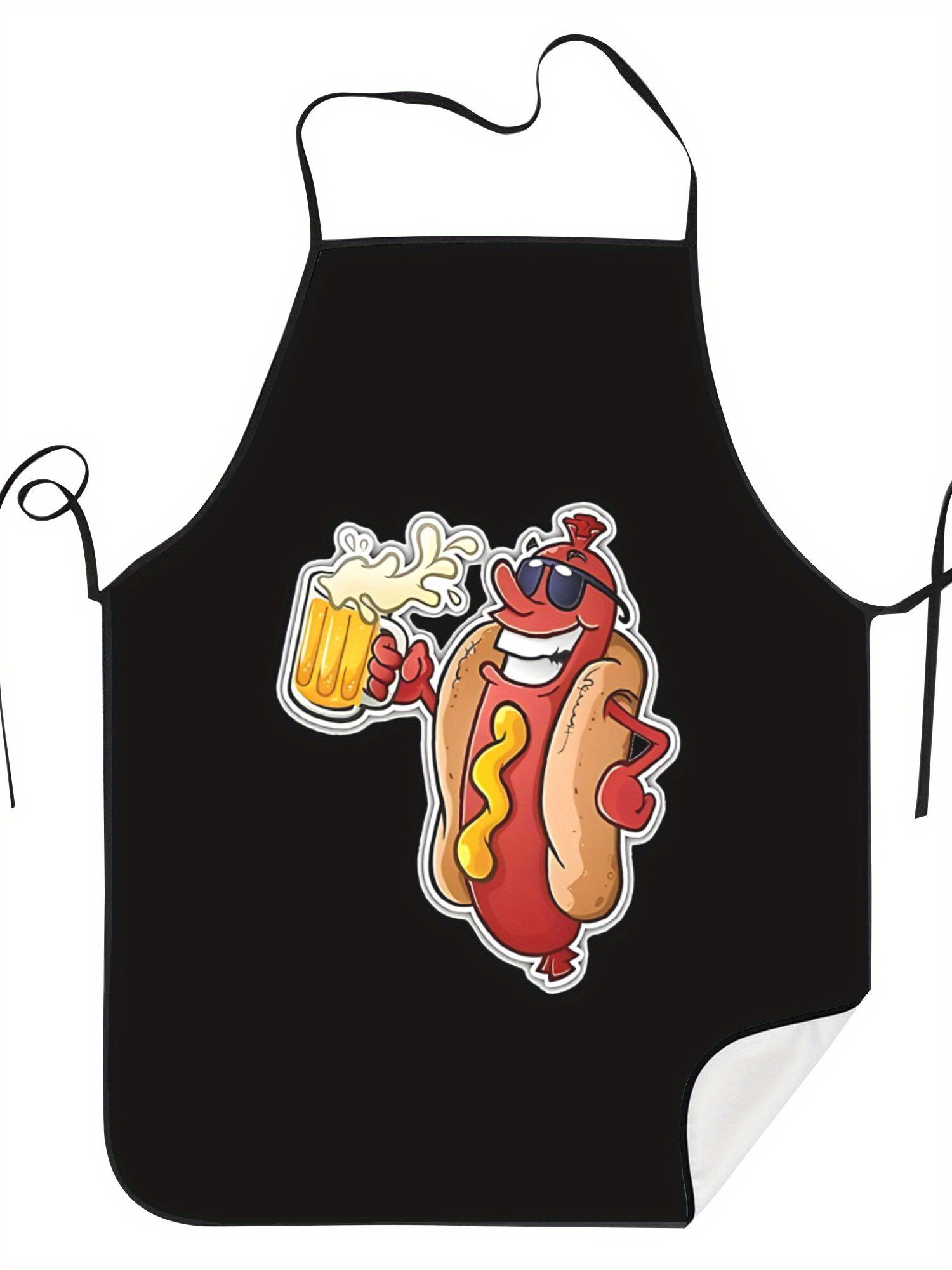 Schort met hotdog-patroonprint - Home Cooking Dog Food recensie en prijs