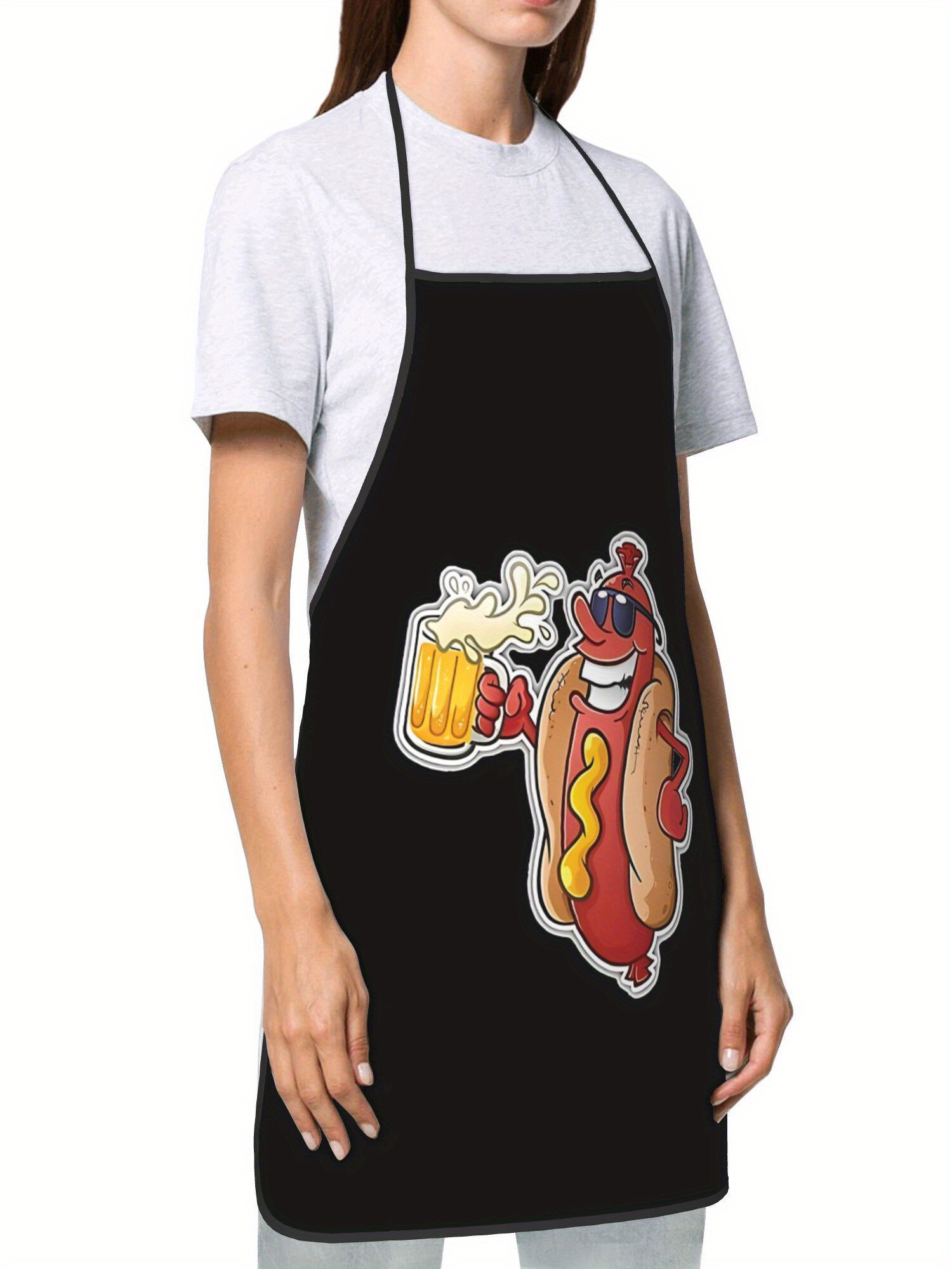 Schort met hotdog-patroonprint - Home Cooking Dog Food recensie en prijs