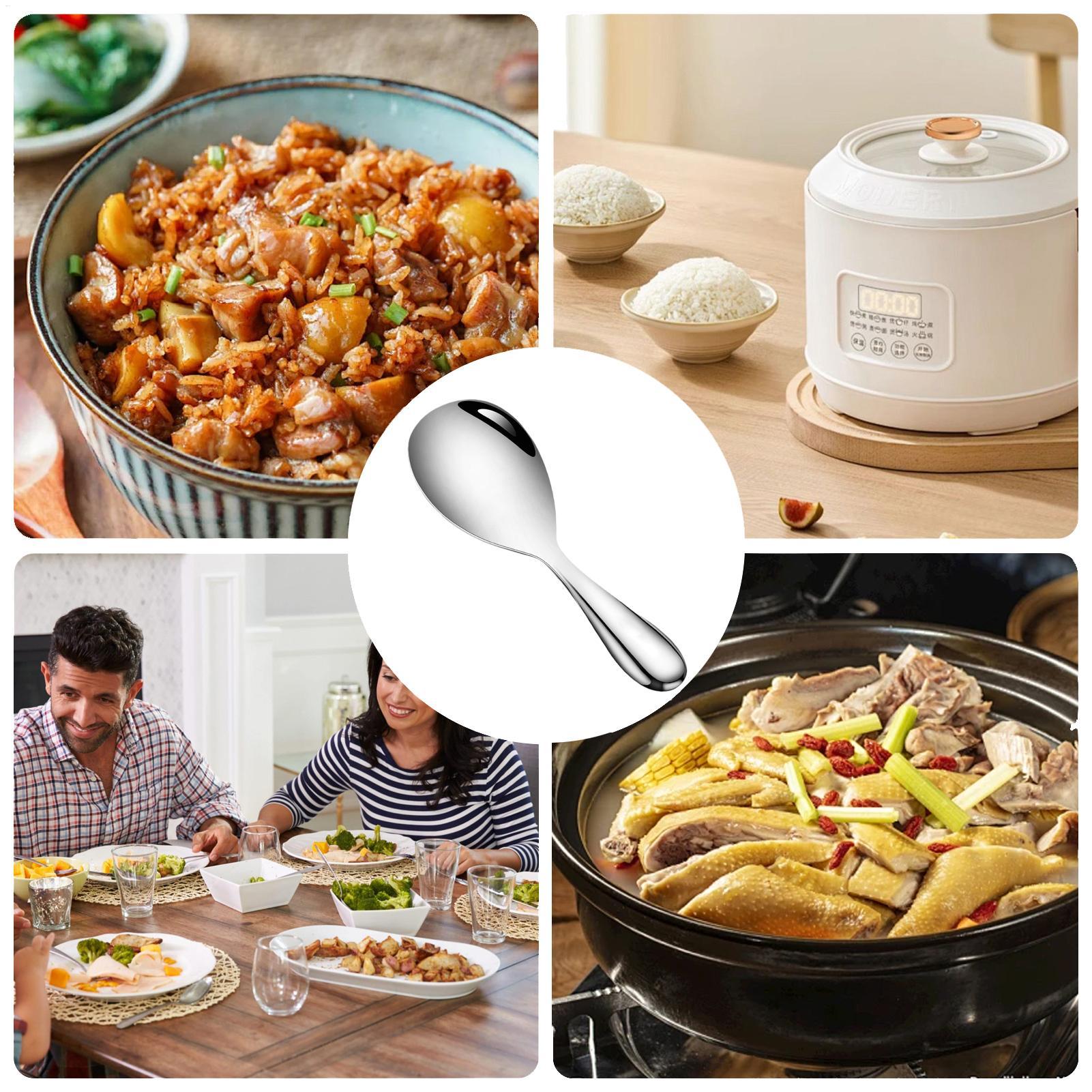 Rvs Rijst Lepel Peddel 20.5x7c - Home Cooking Supplies recensie en prijs